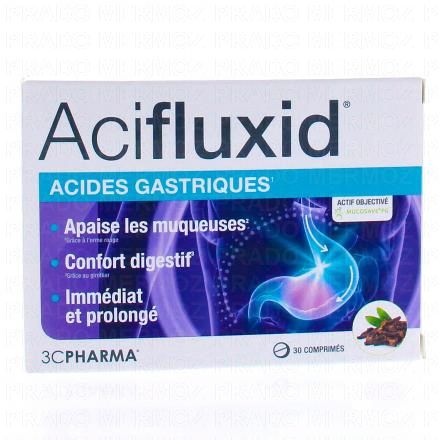 3C PHARMA Acifluxid - Boite de 30 comprimés