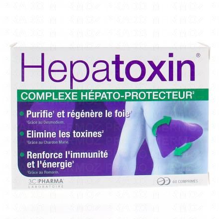 3C PHARMA Hepatoxin - Boite de 60 comprimés