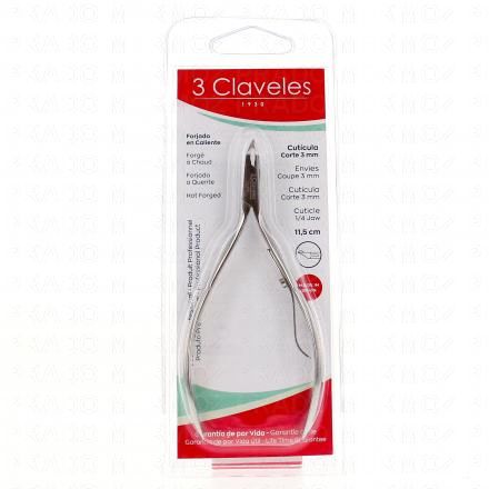 3 CLAVELES Pince &agrave; envies 11,5 cm