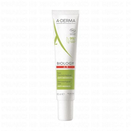 A-DERMA Biology - A-R Soin dermatologique anti-rougeurs tube 40ml