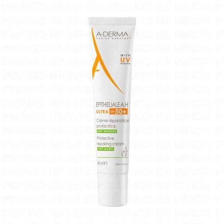 A-DERMA Epitheliale A.H Ultra - crème réparatrice protectrice SPF50+ (tube 40ml)