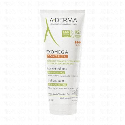 A-DERMA Exomega Control - baume émollient (tube 200ml)