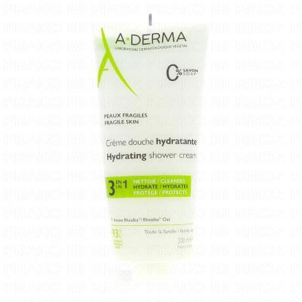 A-DERMA Les indispensables - Gel douche hydra-protecteur tube 200ml