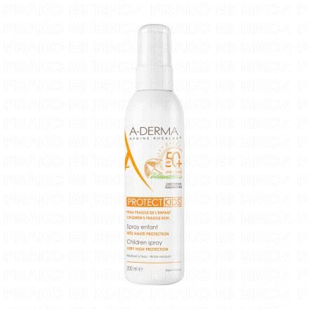 A-DERMA Protect - Kids spray enfant tr&egrave;s haute protection SPF 50+