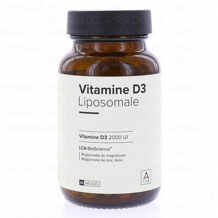 A LAB LCA Bioscience - Vitamine D3 Liposomale 60 g&eacute;lules