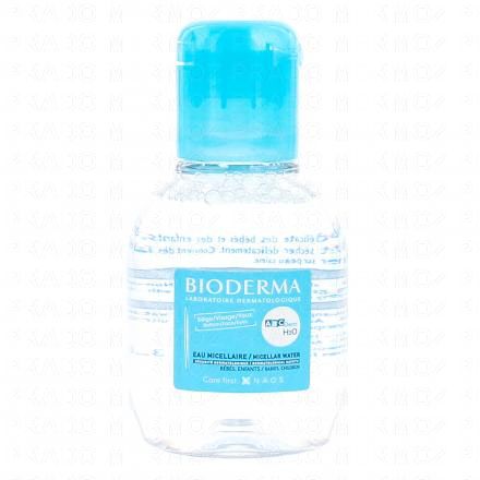 BIODERMA ABCDerm - H2O eau micellaire nettoyante b&eacute;b&eacute; & enfant (flacon 100ml)