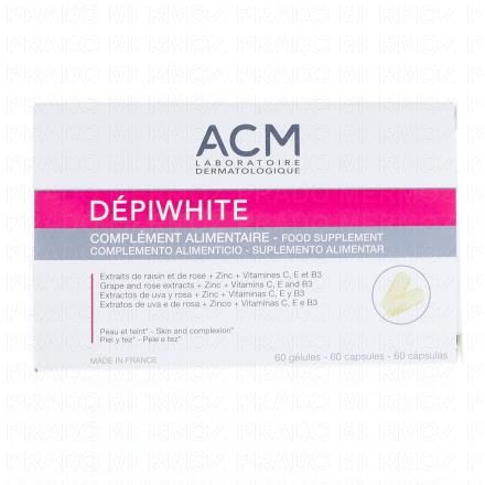 ACM D&eacute;piwhite - Peau et teint x60 g&eacute;lules