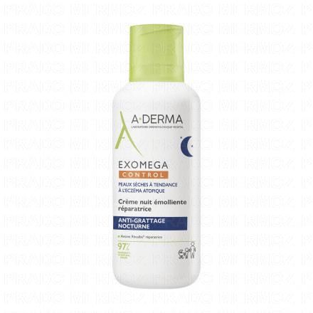 ADERMA Exomega Control - Cr&egrave;me Nuit Emolliente R&eacute;paratrice (400ml)