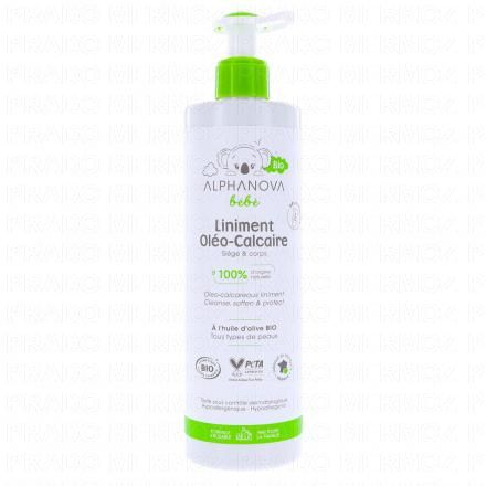 ALPHANOVA Bébé - Liniment Oleo Calcaire Bio 400ml