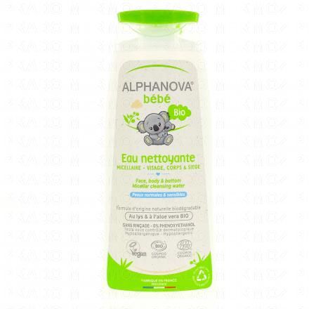 ALPHANOVA Bébé - Eau nettoyante (200ml)