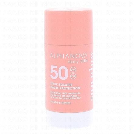 ALPHANOVA Daily sun - Stick Solaire Visage & L&egrave;vres 50+