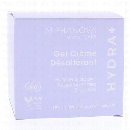 ALPHANOVA Thermal Care - Gel cr&egrave;me d&eacute;salt&eacute;rant hydra+ bio 50ml