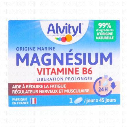 ALVITYL Stress & Sommeil - Magn&eacute;sium Vitamine B6 (45 comprim&eacute;s)