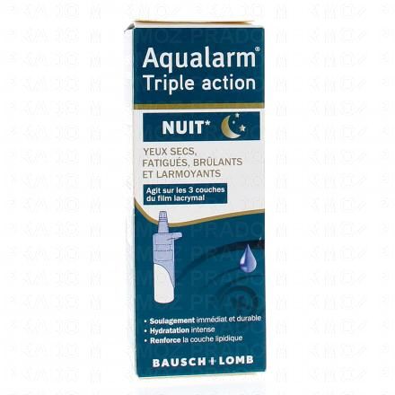 BAUSCH & LOMB Aqualarm - Triple action Nuit Flacon 10ml