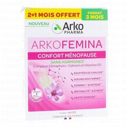 ARKOPHARMA ArkoFemina - Confort M&eacute;nopause (x180 g&eacute;lules (3 mois))