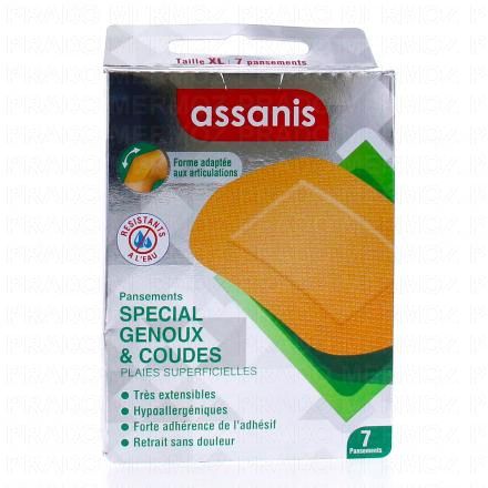 ASSANIS Pansements - sp&eacute;cial genoux et coudes