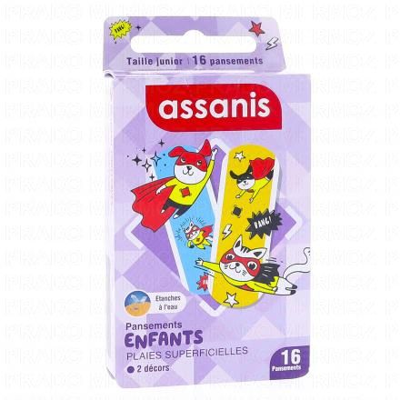 ASSANIS Pansements - enfants motifs x16