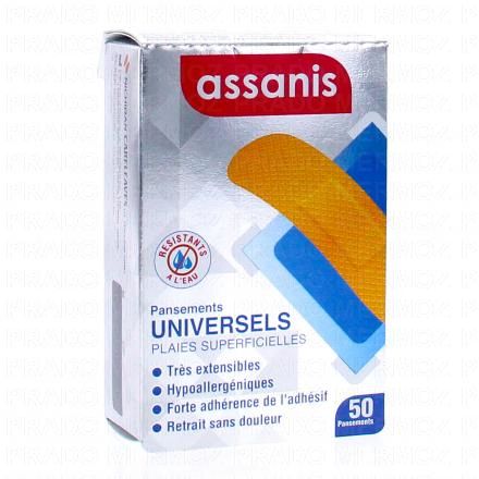 ASSANIS Pansements - universels (boite de 50)
