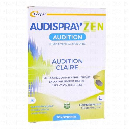 AUDISPRAY Zen Audition 60 comprim&eacute;s