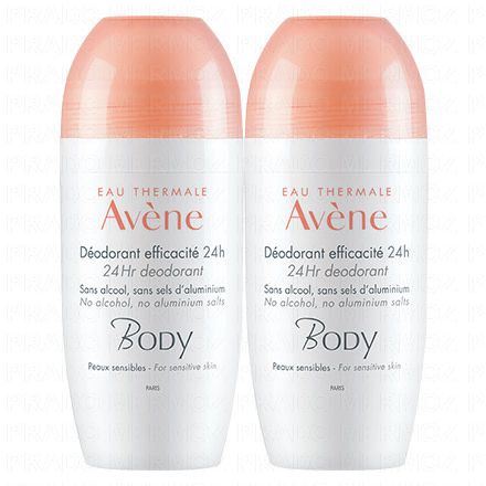 AV&Egrave;NE Body - D&eacute;odorant efficacit&eacute; 24h (lot 2*50ml)