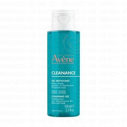 AV&Egrave;NE Cleanance Gel Nettoyant (flacon 100ml)