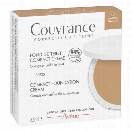 AVENE Couvrance - Fond de Teint Compact Crème (1.1 naturel)