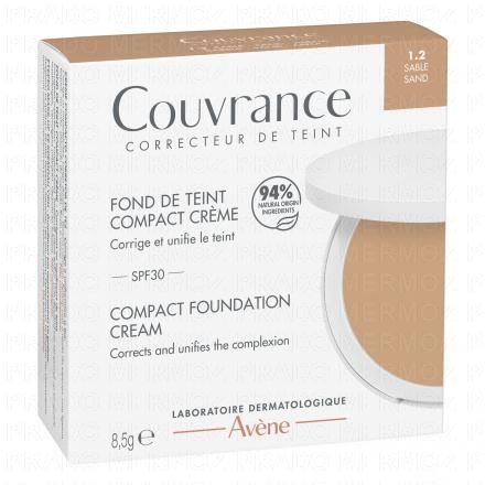 AVENE Couvrance - Fond de Teint Compact Cr&egrave;me (1.2 sable)