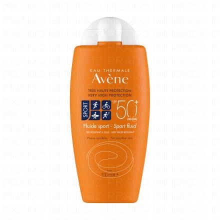 AV&Egrave;NE Fluide Sport SPF 50+ flacon 100ml