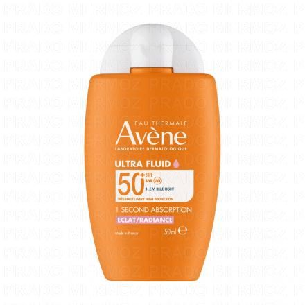 AVENE Solaire Ultra Fluid &Eacute;clat SPF50+ 50ml