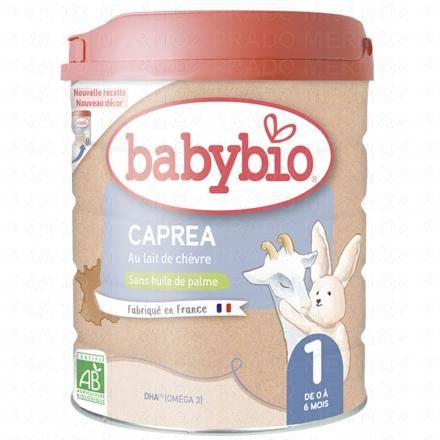 BABYBIO Caprea Bio Lait Infantile 1er &acirc;ge 800 g