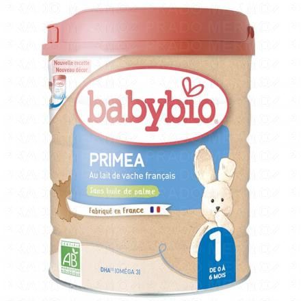 BABYBIO Primea Bio Lait Infantile 1er &acirc;ge 800g