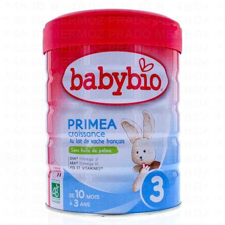 BABYBIO Primea Bio Lait de Croissance 3&egrave;me &acirc;ge 800g