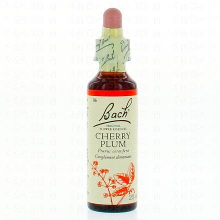 FLEURS DE BACH Original n&deg;06 Cherry plum fleurs de bach flacon 20 ml