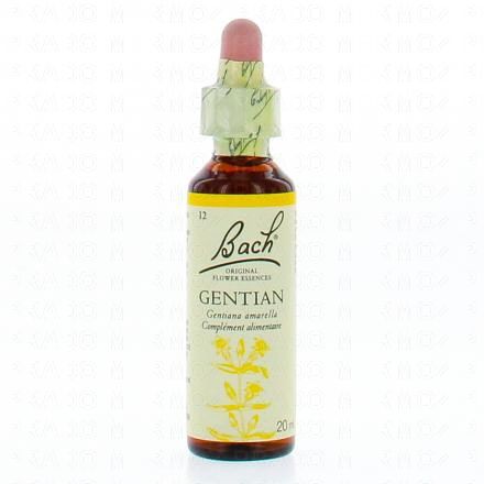 FLEURS DE BACH Original n&deg;12 Gentian fleur de bach flacon 20ml