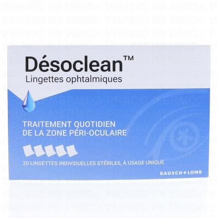 DESOCLEAN Lingettes Ophtalmiques x20