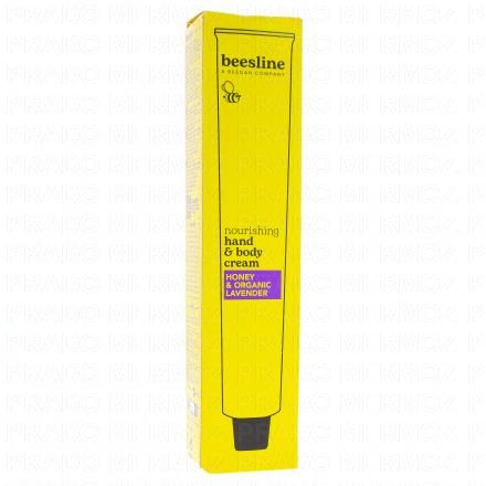 BEESLINE Soin du corps - Cr&egrave;me nourrissante mains et corps &agrave; la lavande et au miel 100ml