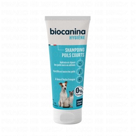 BIOCANINA Hygi&egrave;ne - Shampooing poils courts tube 200 ml