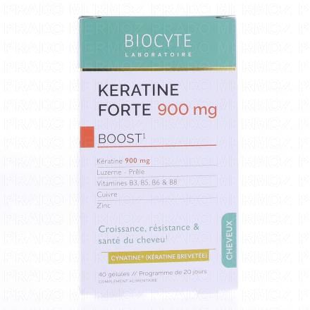 BIOCYTE Keratine forte Full spectrum 40 g&eacute;lules