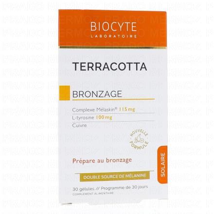 BIOCYTE Solaire - Terracotta Bronzage (boîte de 30 comprimés)
