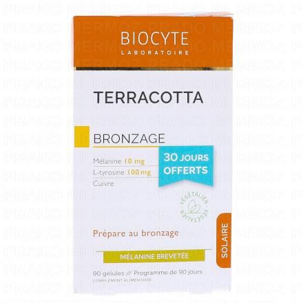 BIOCYTE Solaire - Terracotta Bronzage (pack terracotta 3 x 30 comprim&eacute;s)