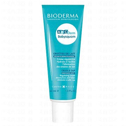 BIODERMA ABCDerm Babysquam Crème croûtes de lait squames bébé tube 40ml