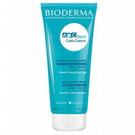 BIODERMA ABCDerm - Cold Cream cr&egrave;me nourrissante b&eacute;b&eacute; 200ml