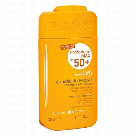 BIODERMA Photoderm - MAX Aquafluide tr&egrave;s haute protection solaire SPF 50+ 30ml