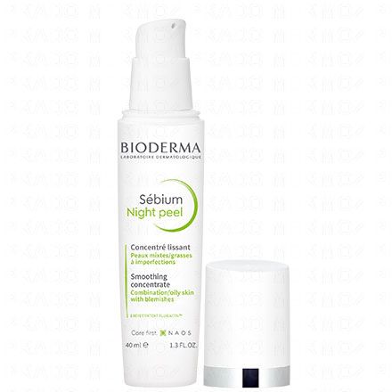 BIODERMA S&eacute;bium - Night peel flacon airless 40ml