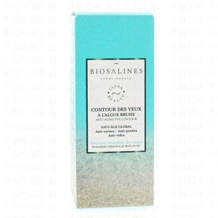 BIOSALINES Soin visage - Contour des yeux anti-âge 15ml