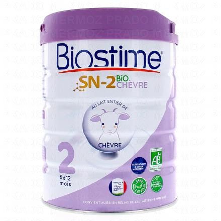 BIOSTIME SN-2 Bio Ch&egrave;vre Lait de suite 2&egrave;me &acirc;ge 800g