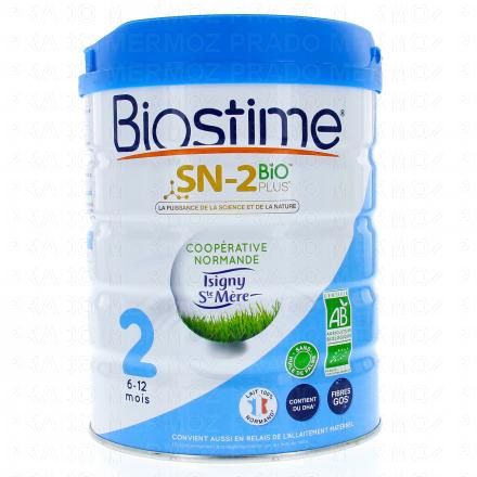 BIOSTIME SN-2 Bio plus Lait de suite 2&egrave;me &acirc;ge 800g