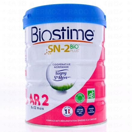 BIOSTIME SN-2 Bio plus AR Lait de suite 2&egrave;me &acirc;ge 800g