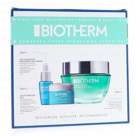 BIOTHERM Aquasource - Coffret programme hydratant peaux normales &agrave; mixtes