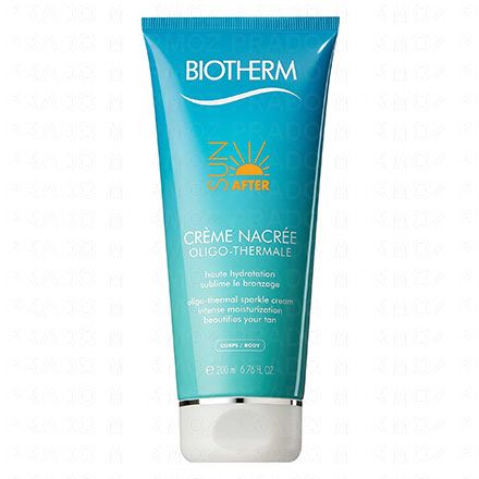 BIOTHERM Sun After - Cr&egrave;me nacr&eacute;e oligo-thermale Tube 200ml